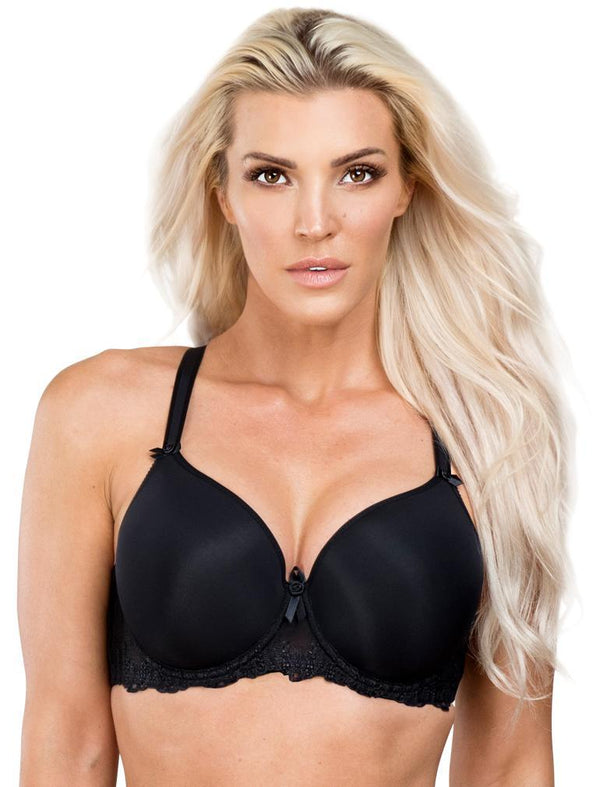 B1812 Elise Moulded: BLACK