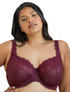 B2761 Serena Lace: BURGUNDY
