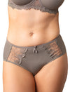 U1814 Elise Boyshort: DARK TAUPE