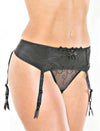 U2539 Joyce Garter Belt: BLACK