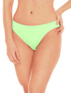 U2201 Crystal Thong: LIME GREEN