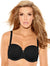 B1011 Felicia Strapless: BLACK