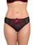 U2272 Nicole Bikini: BLACK RED